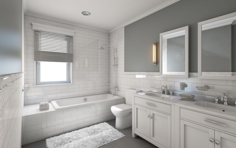 Modern Master Bathroom with Neutral Palette