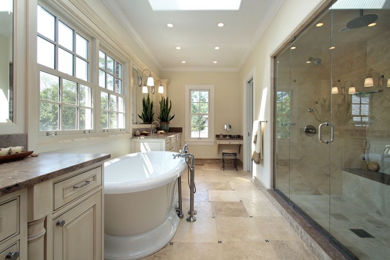 Elegant Bathtub Conversion to Walk-In Shower