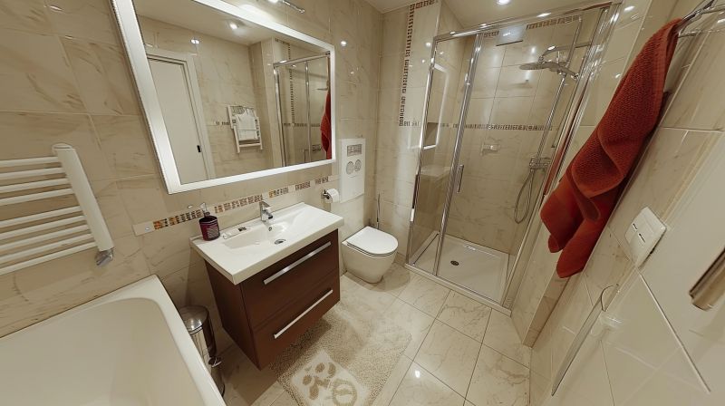 Custom Storage Solutions in Master Bathroom